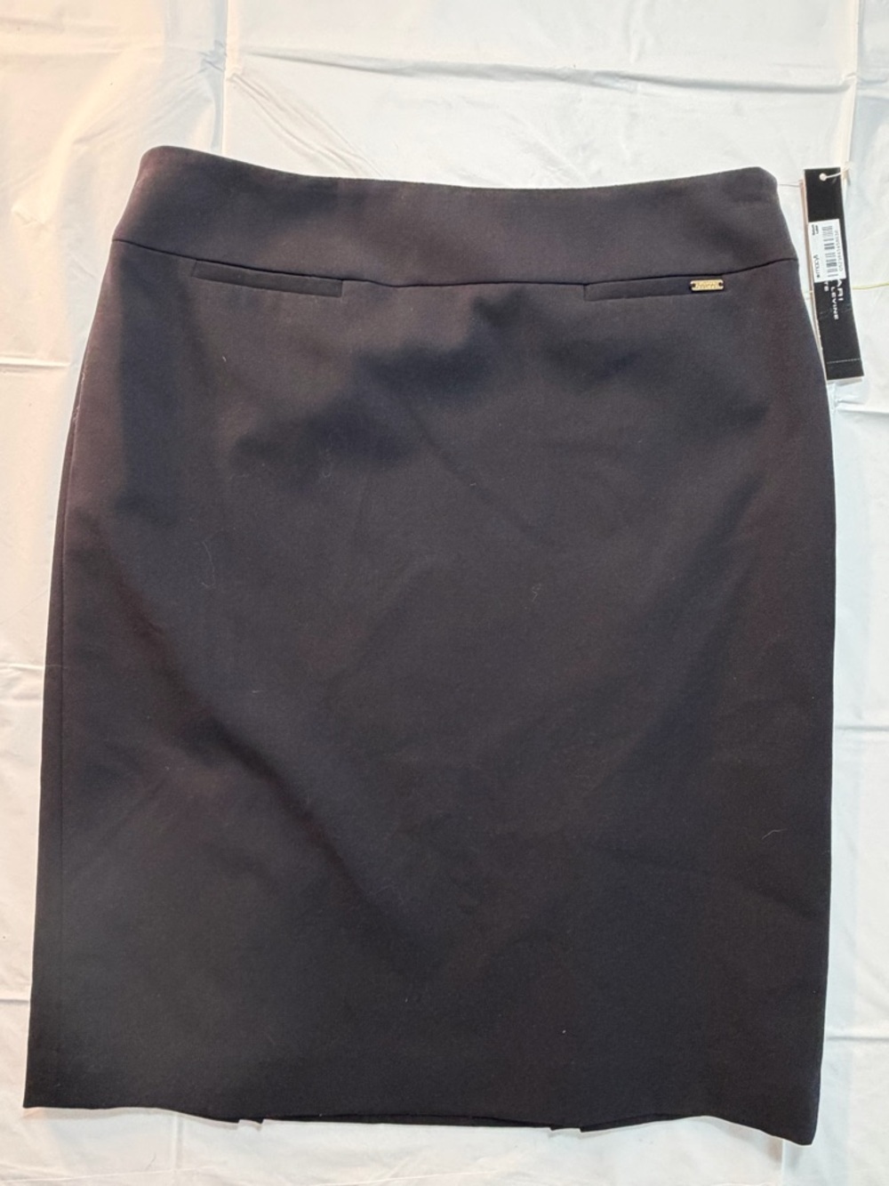 Tahari 2P, Classic Black Pencil Skirt - Women's Professional Skirt